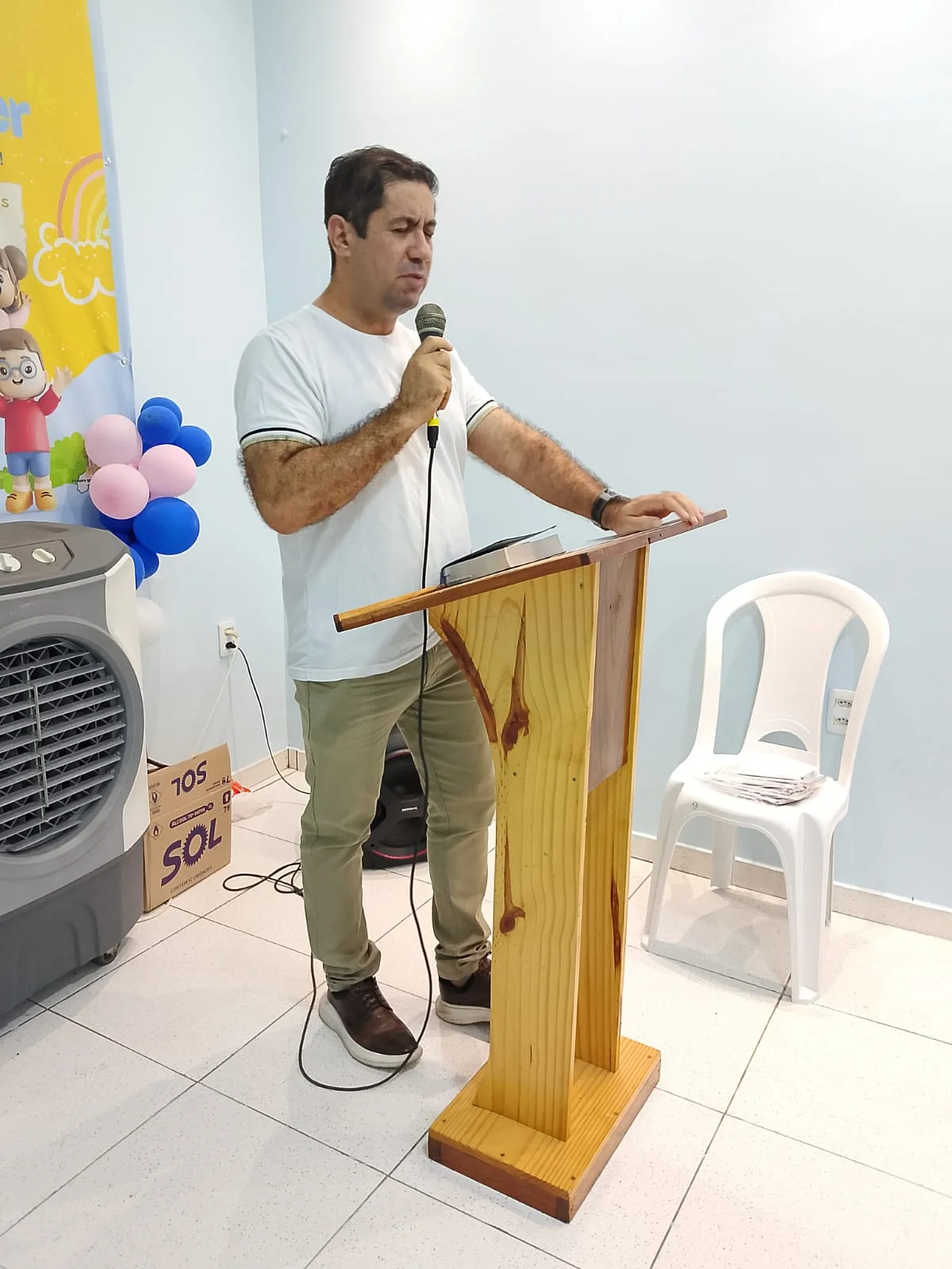 Culto de Oração sob a liderança dos Homens da PIB