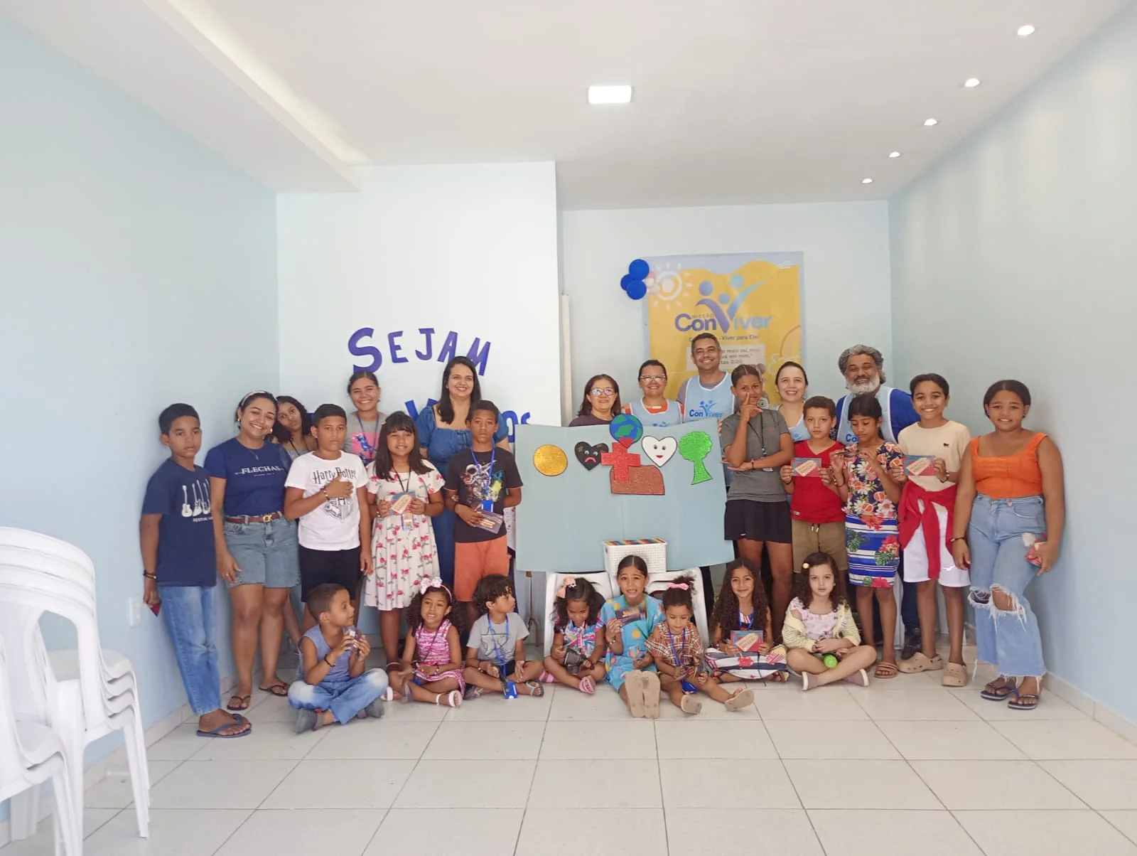 8ª ação no Conviver - O Reino de Deus é como um grão de mostarda - Mateus 13.31-32