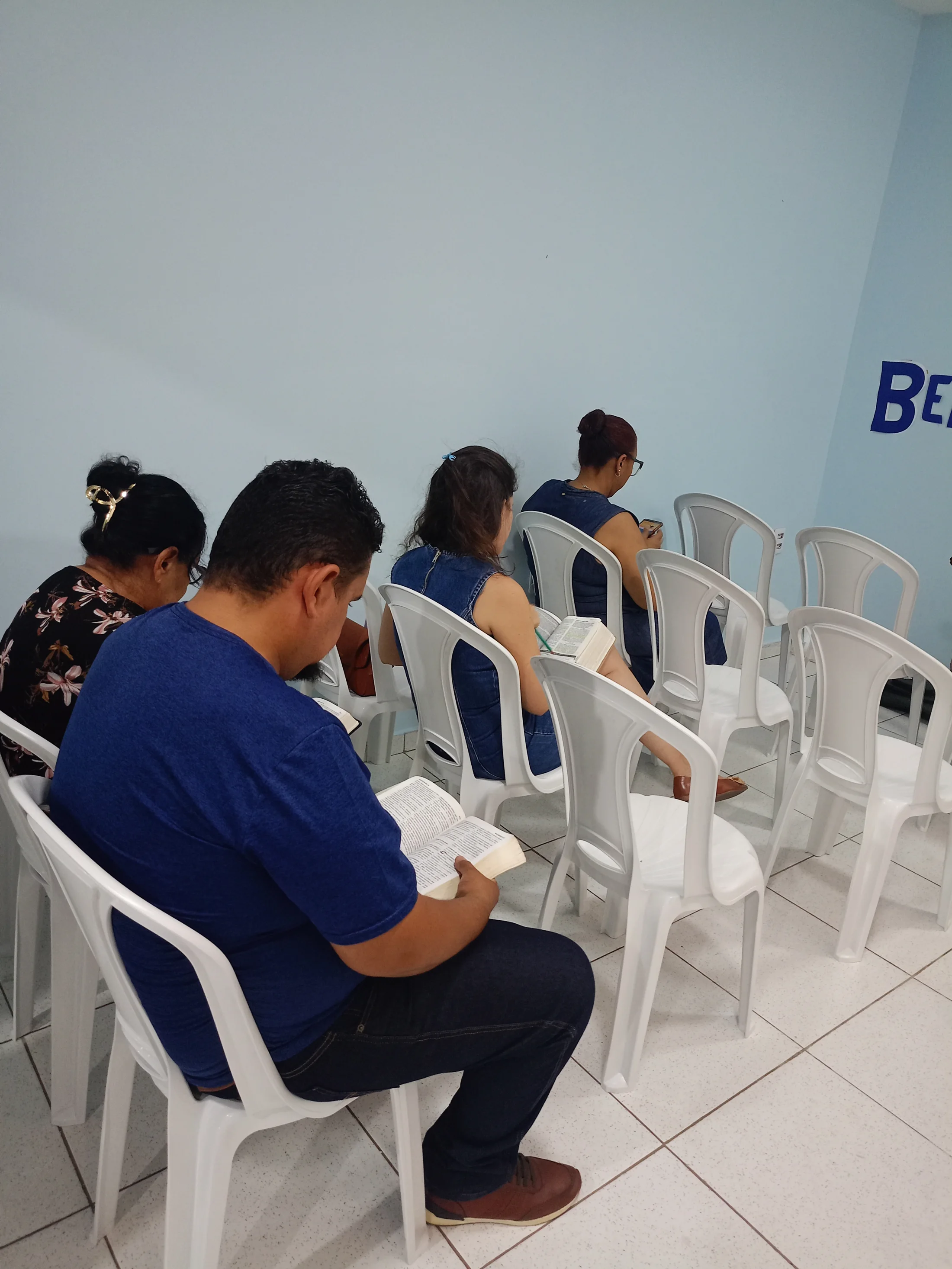 Culto de Oração na PIB Conviver