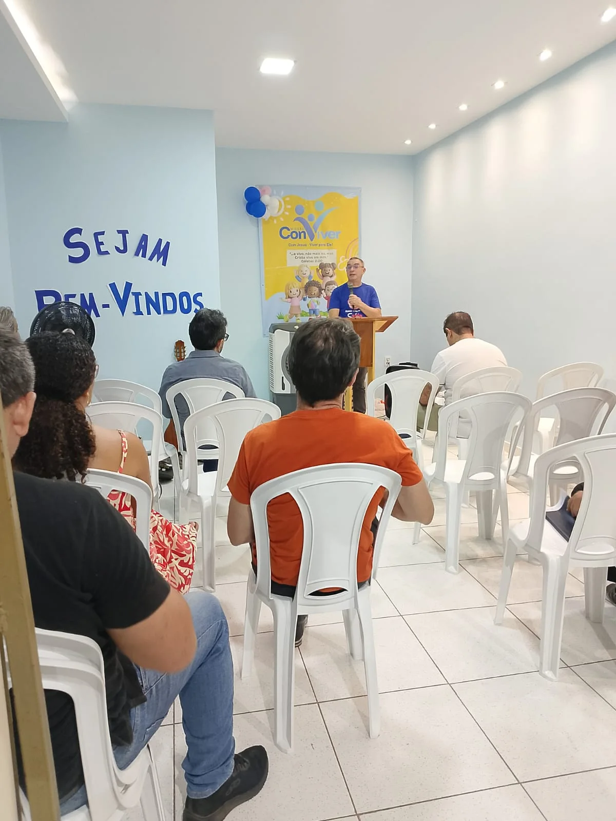 Culto de Oração sob a liderança dos Homens da PIB
