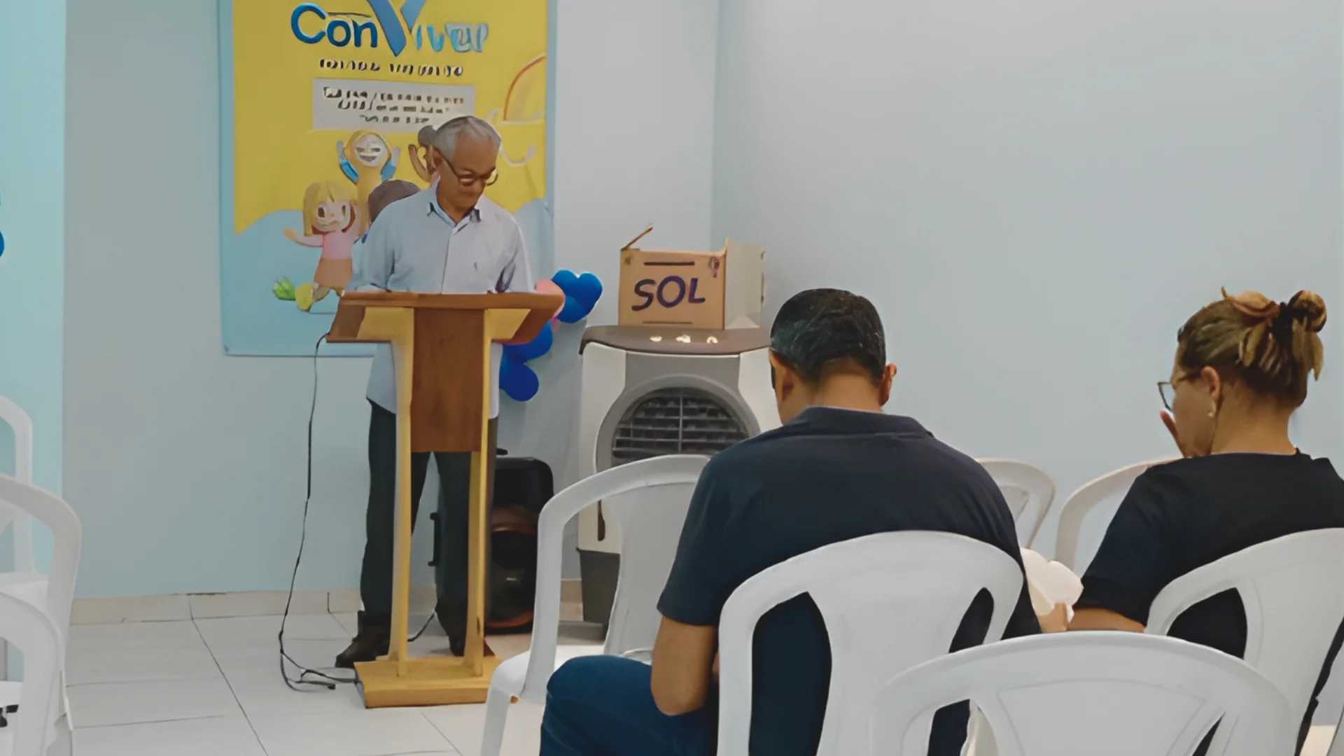 Fomos desafiados a fazer um culto ao Senhor sem nenhum visitante