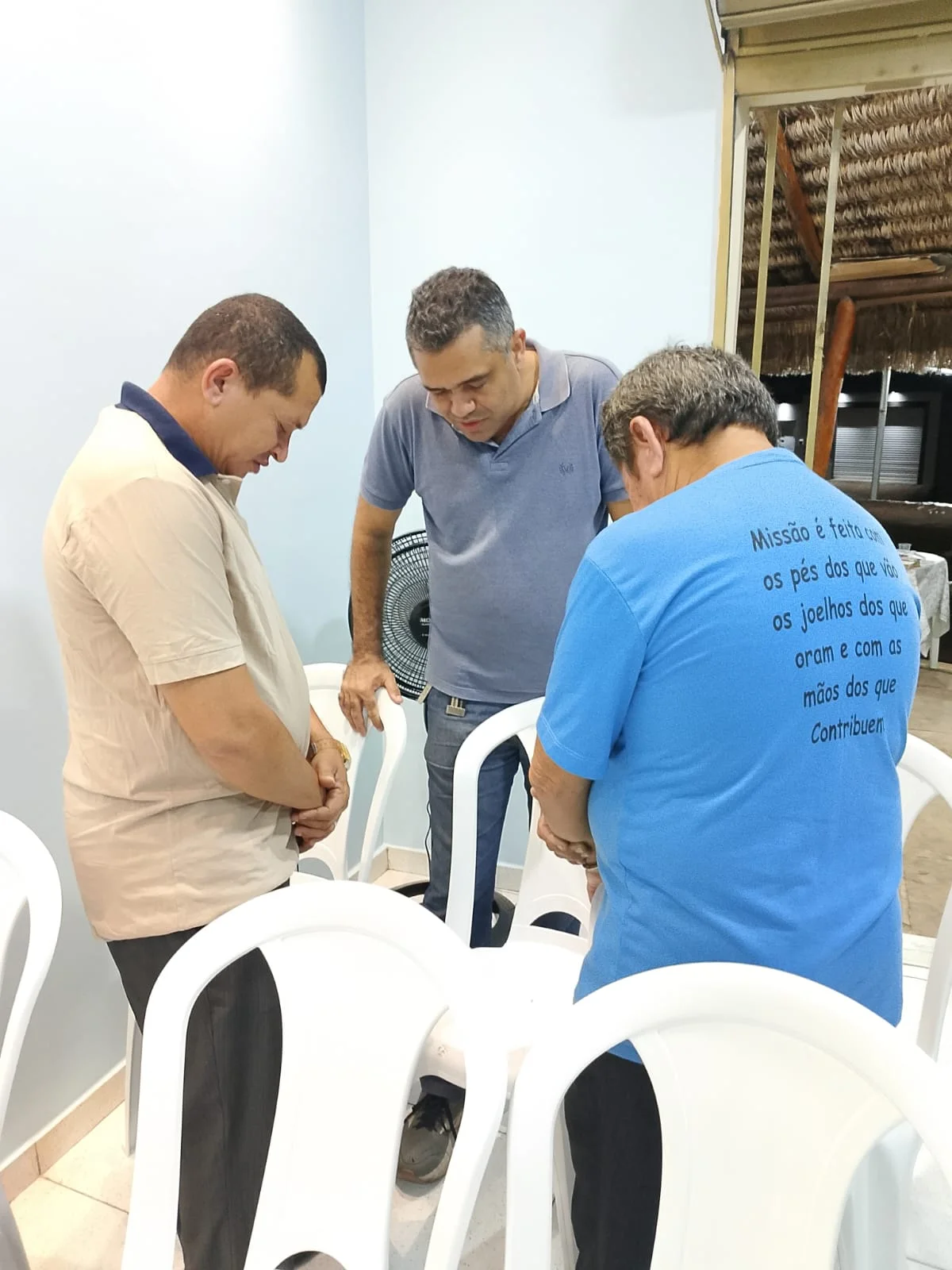 Culto de Oração sob a liderança dos Homens da PIB