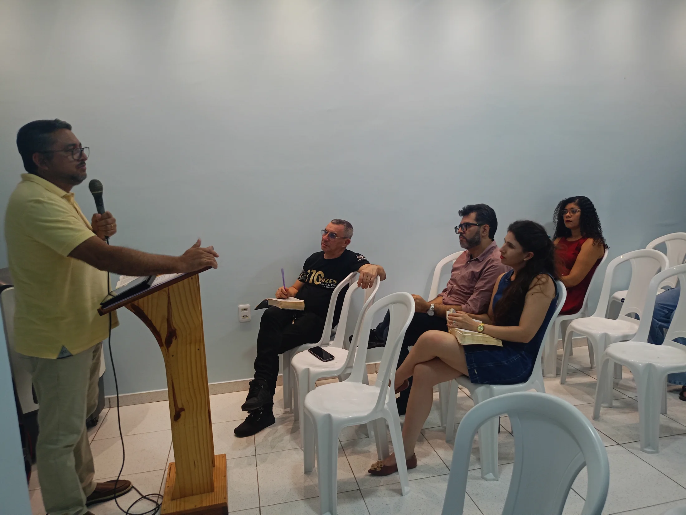Culto de Oração na PIB Conviver